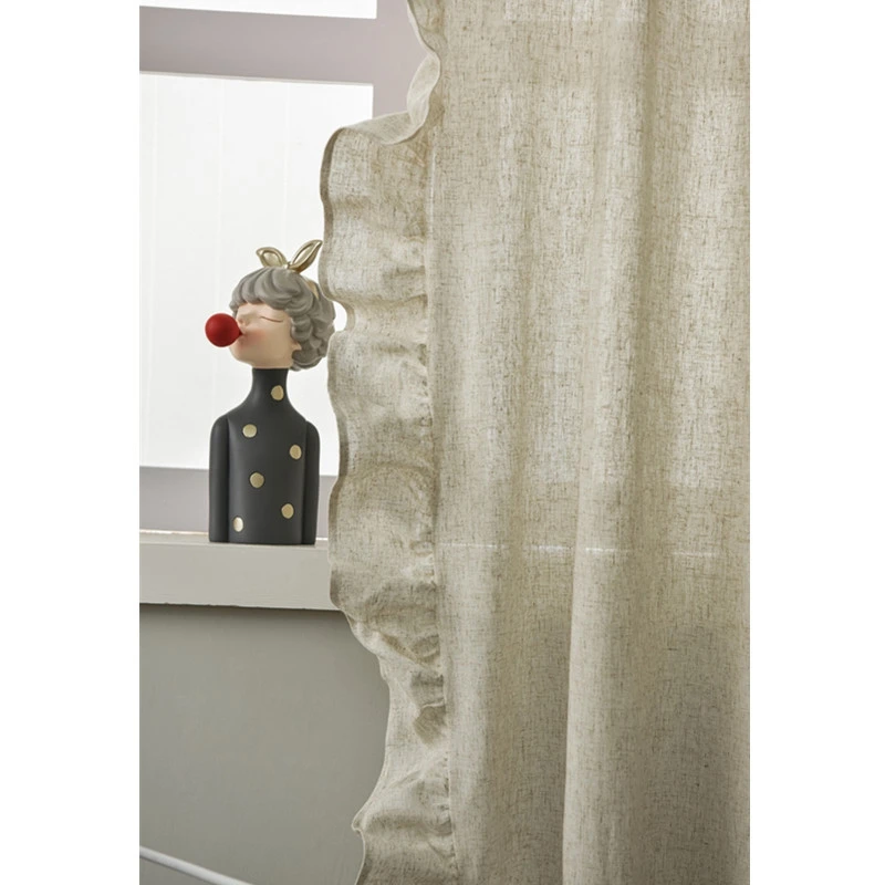 Новый скандинавский простой бамбуковый светильник с воланами роскошная