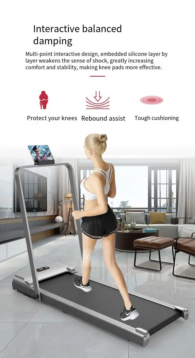 Лучшая подставка под стол для ходьбы домашняя Складная мини-беговая дорожка с