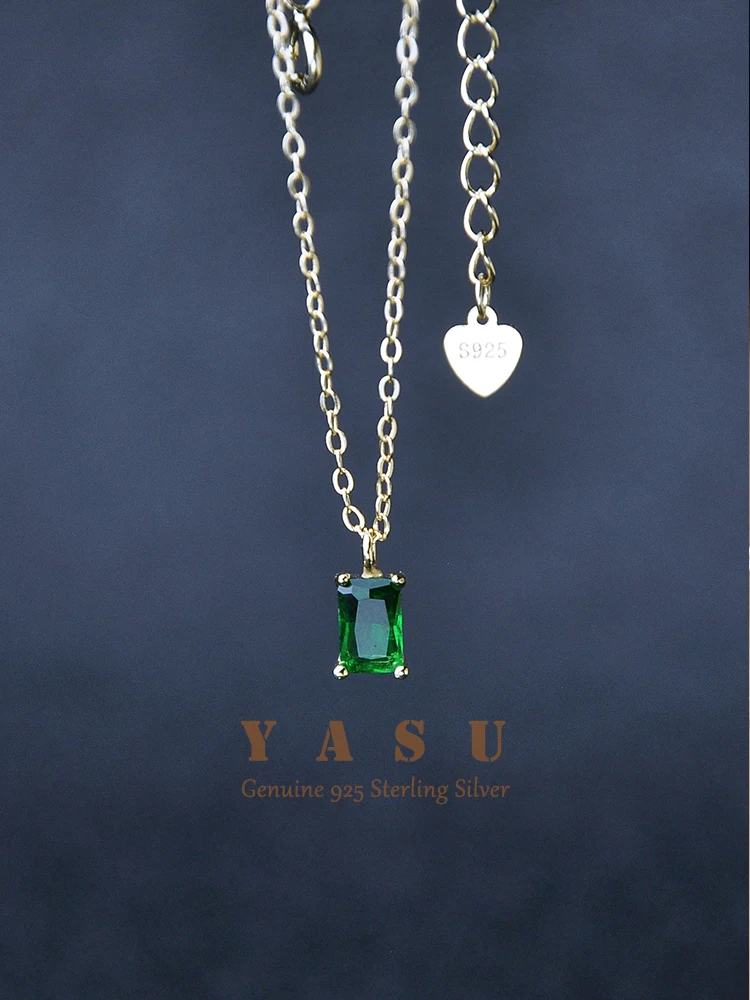 

Женский прямоугольный браслет из серебра 925 пробы, с изумрудами