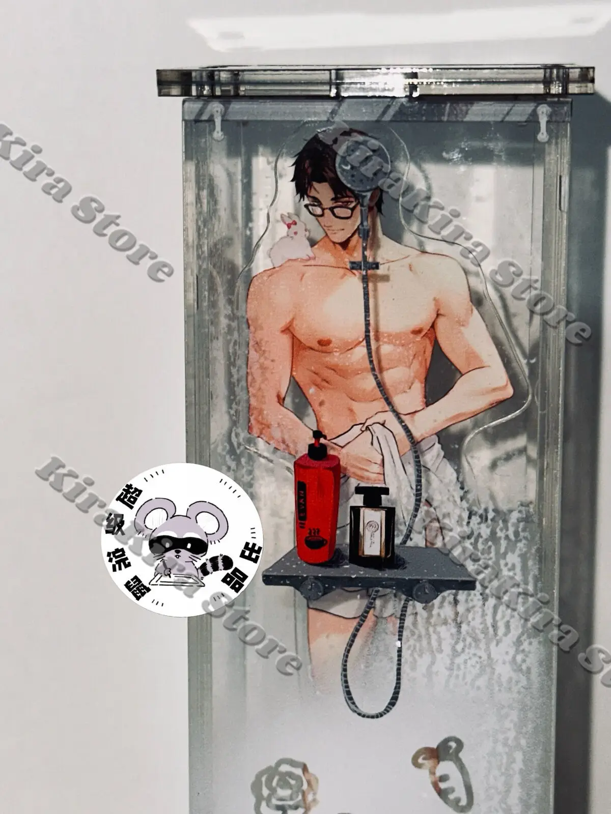 Акриловая стоячая тарелка для ванной комнаты Osborn свет и ночь украшения в стиле