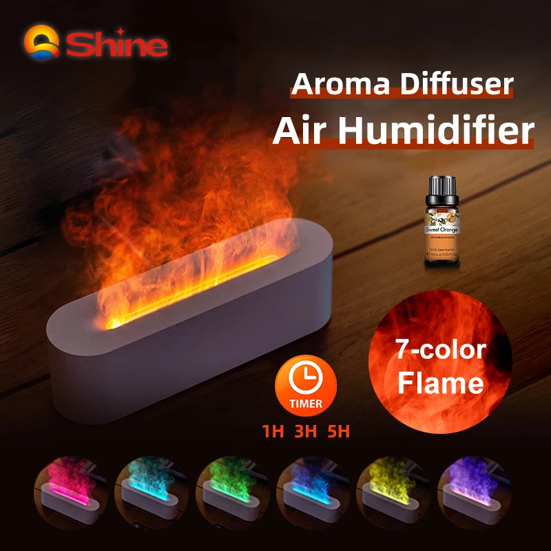 Ultrasonic Cool Mist Maker Fogger Led Essential Oil Diffuser