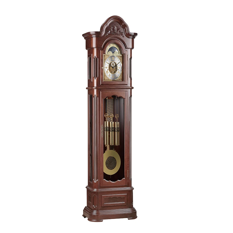 

Antique Wood Floor clocks Ambila Grandfather Clock With German Mechanical Movement