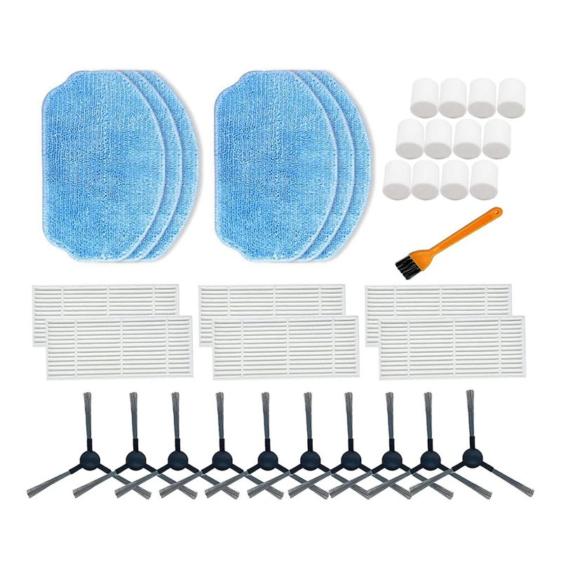 

1 Set Mop Combo For ZCWA ONSON MAMNV BR150 BR151 Robot Vacuum Replacement Accessories