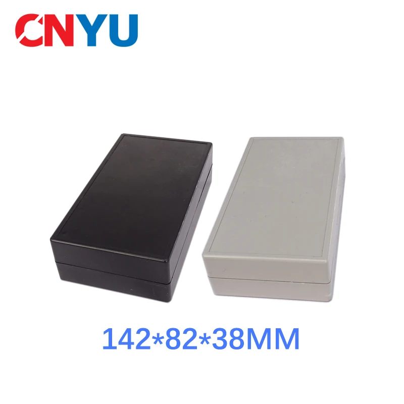 

140x82x38mm Waterproof Plastic Box Enclosure Electronic Project Case without screws PCB 1pcs Wire Junction ABS