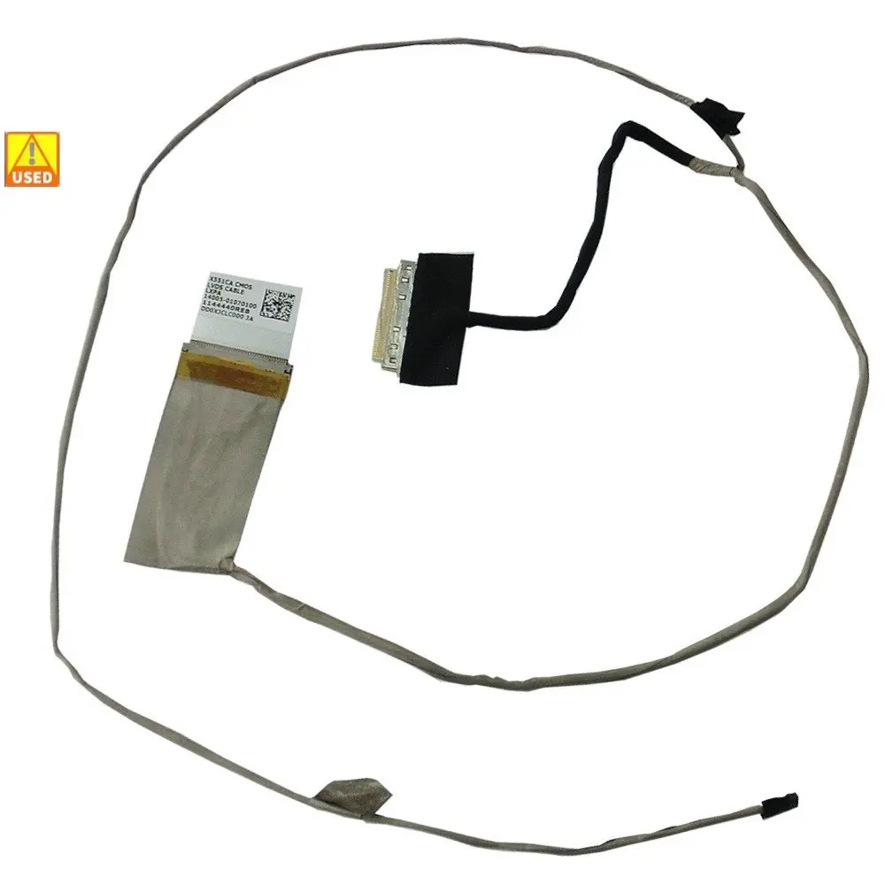 

Подержанный кабель X551CA LCD LVDS для ноутбука ASUS X551CA LCD гибкий кабель 14005-01070100 1144440REB DD0XJCLC000 3A Бесплатная доставка