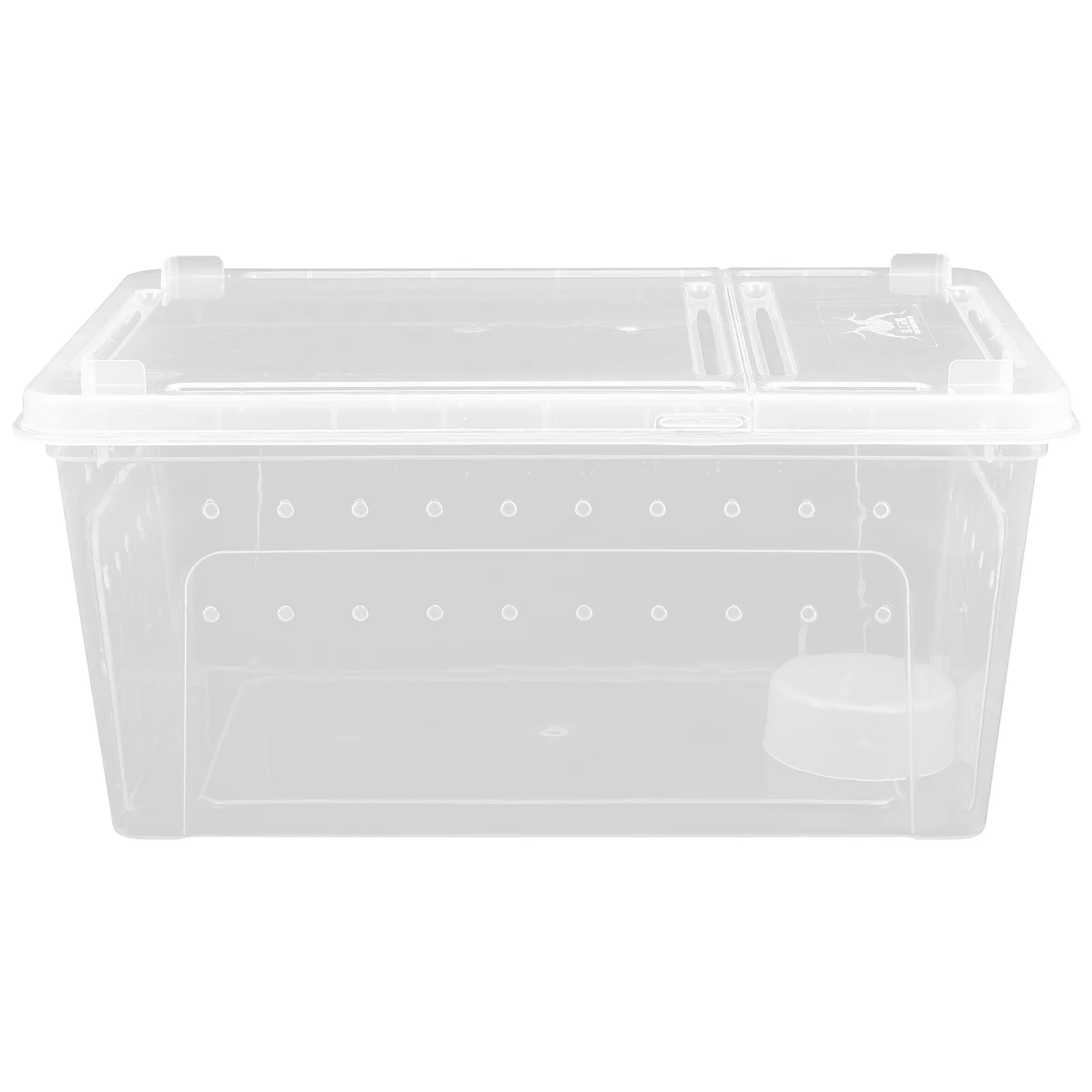 

1 Set Acrylic Reptile Box Climbing Pet Feeding Container Mini Pet Breeding Box Terrarium