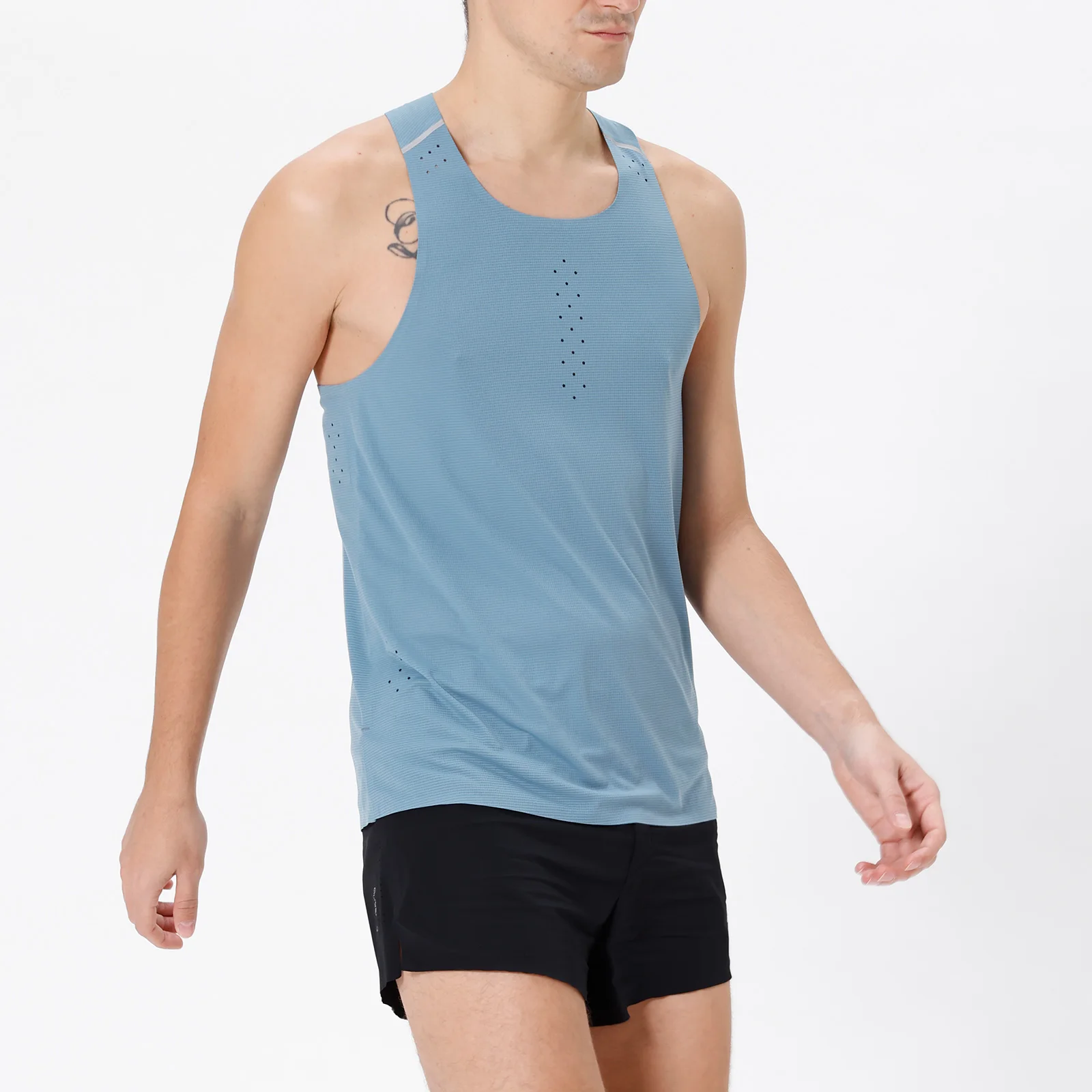 AONIJIE FM5113 Man Male Quick Drying Sports I-shaped Vest Sleeveless Tops Summer For Fitness Running Racing Basketball Training