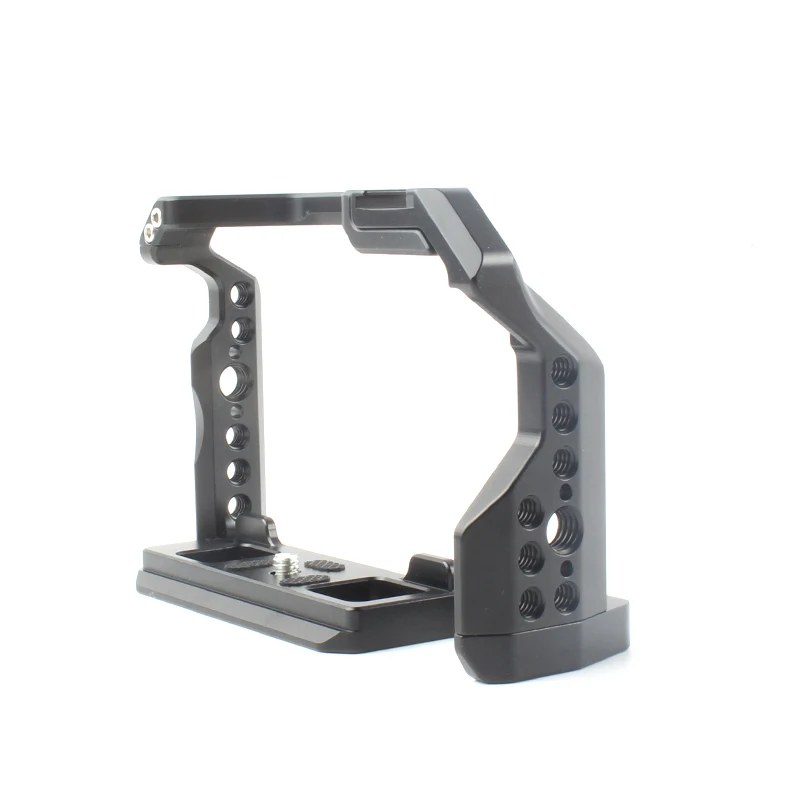 Фото Кейдж для камеры Fujifilm X-S10 с магнитным основанием, прямой заменой батареи и быстрым креплением Arca-Swiss для видеоблогинга и фотосъемки №3