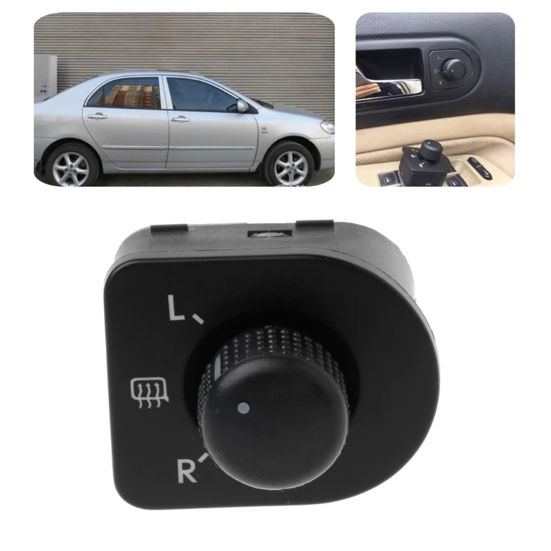 

Car Side Mirror Knob Switch Rearview Adjustment Button Heating Control For VW Beetle Passat B5 Bora Golf 4 Jetta MK4 1J1959565F
