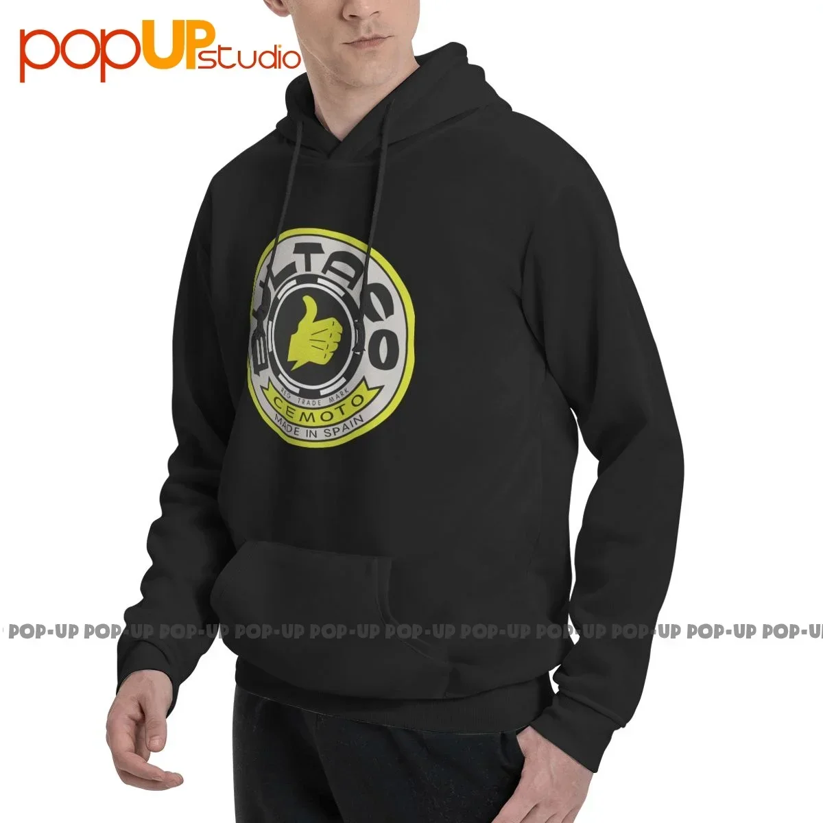 Фото Bultaco Sherpa Испания Moto Offroad Racing Спортивная толстовка с капюшоном Толстовки с капюшоном Новый стиль Хип-хоп Лучшее качество №3