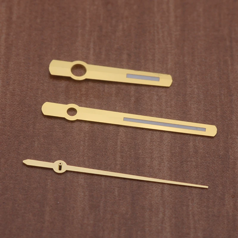 Gold Silver 8215 Watch Hands Fits Miyota 8205 8215 2813 Movement Watch Accessories Watch Needle Green Luminous Men Watch Pointer