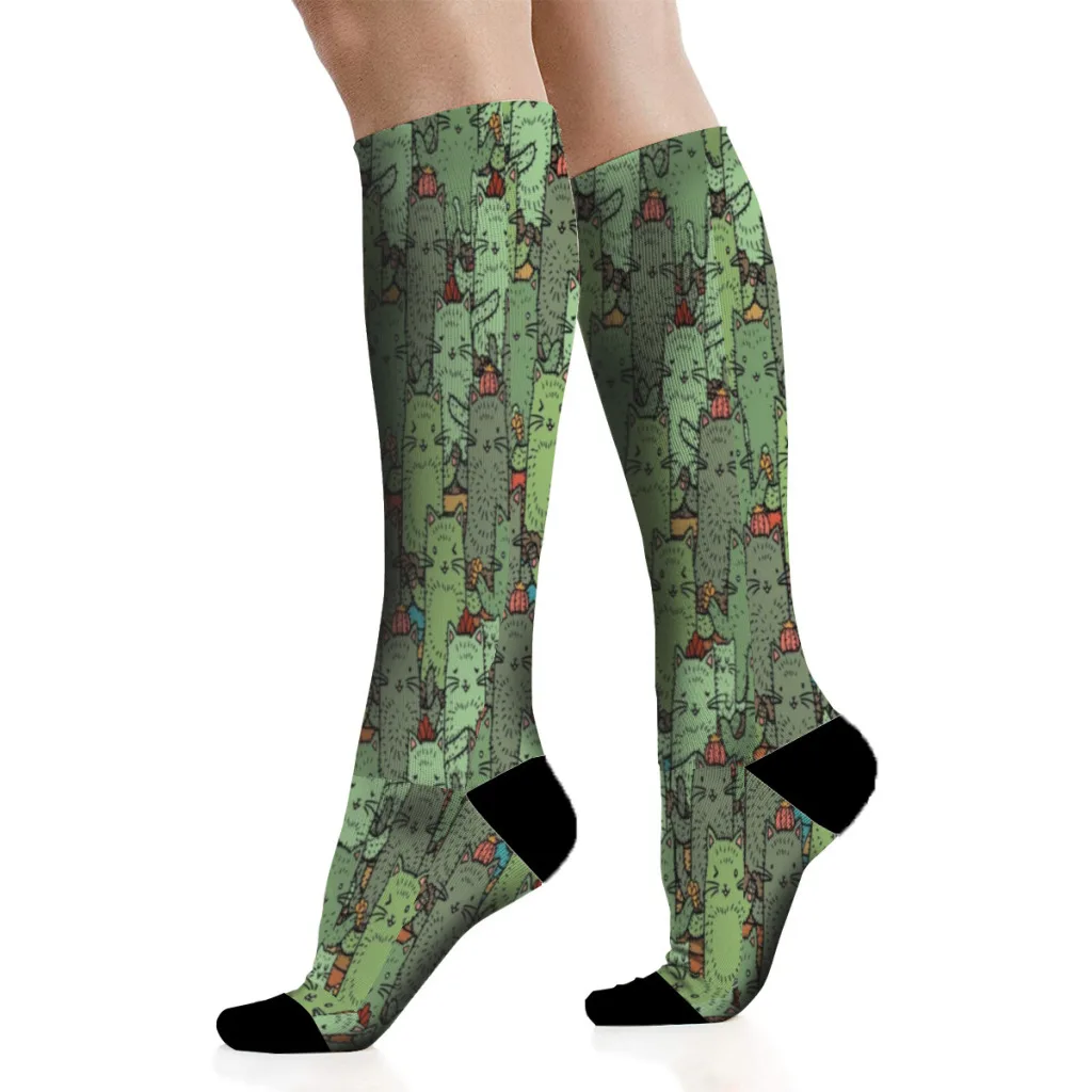 Catcus Garden Men'S Socks Gift For Men and Women Teens Socks Sports Socks For Men