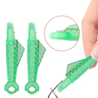 automatic mini sewing machine needle threader stitch portable insertion fish shape tool elderly quick changer craft accessories
