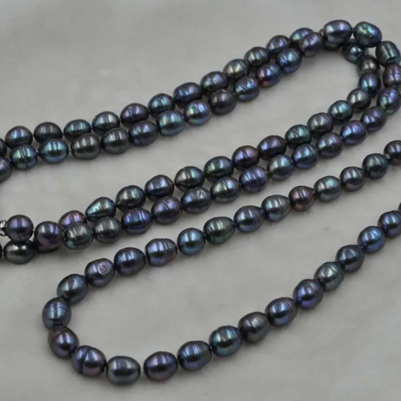 

Ожерелье из черного пресноводного жемчуга, длина 20 дюймов, 11-12*12-15 мм