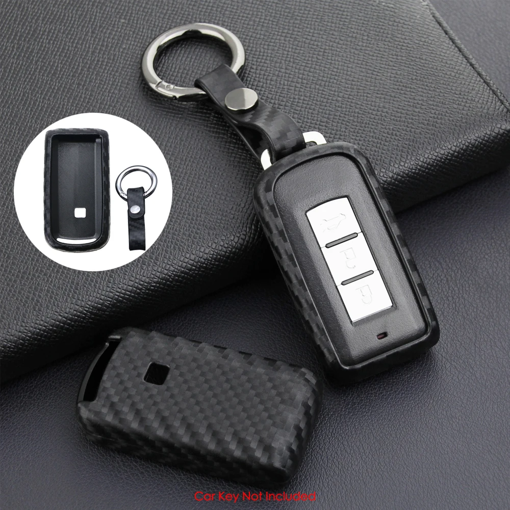 Автомобильный брелок для ключей чехол-подставка автомобильного ключа Mitsubishi из