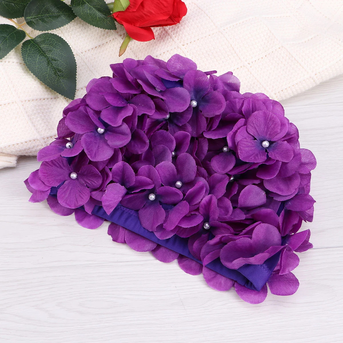 

Flower Hat Flower Swim Caps Hat for Ladies Bathing Hat Hat for