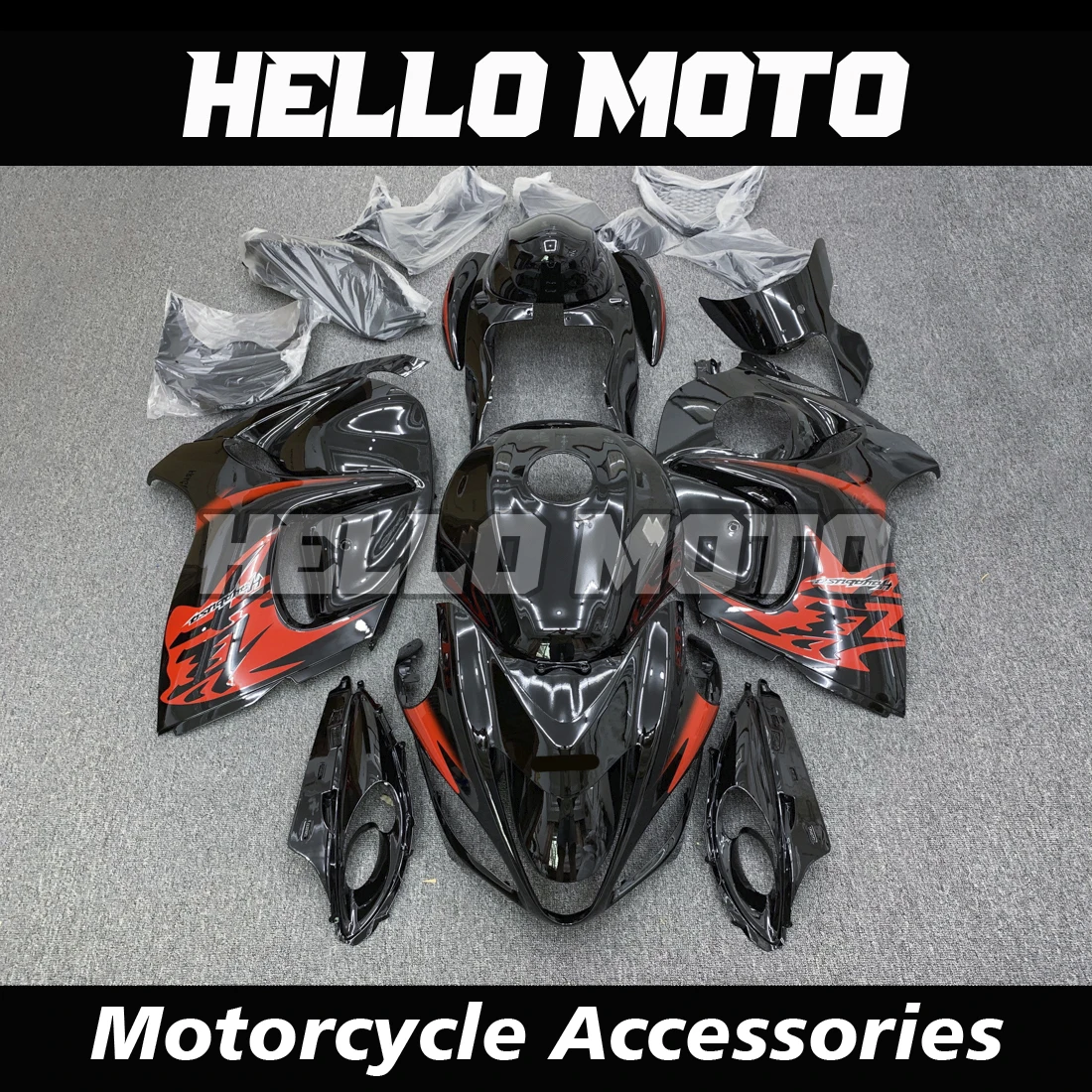 

Suitable for SUZUKI Hayabusa GSXR1300 GSX1300R 2008-2020 Motorcycle Fairing Spoiler Body ABS Injection Molding