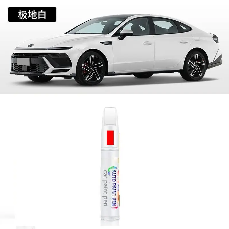 

Для Hyundai Sonata 10-го поколения краска ручка белая 9-го поколения Sonata 8-я модифицированная оригинальные аксессуары