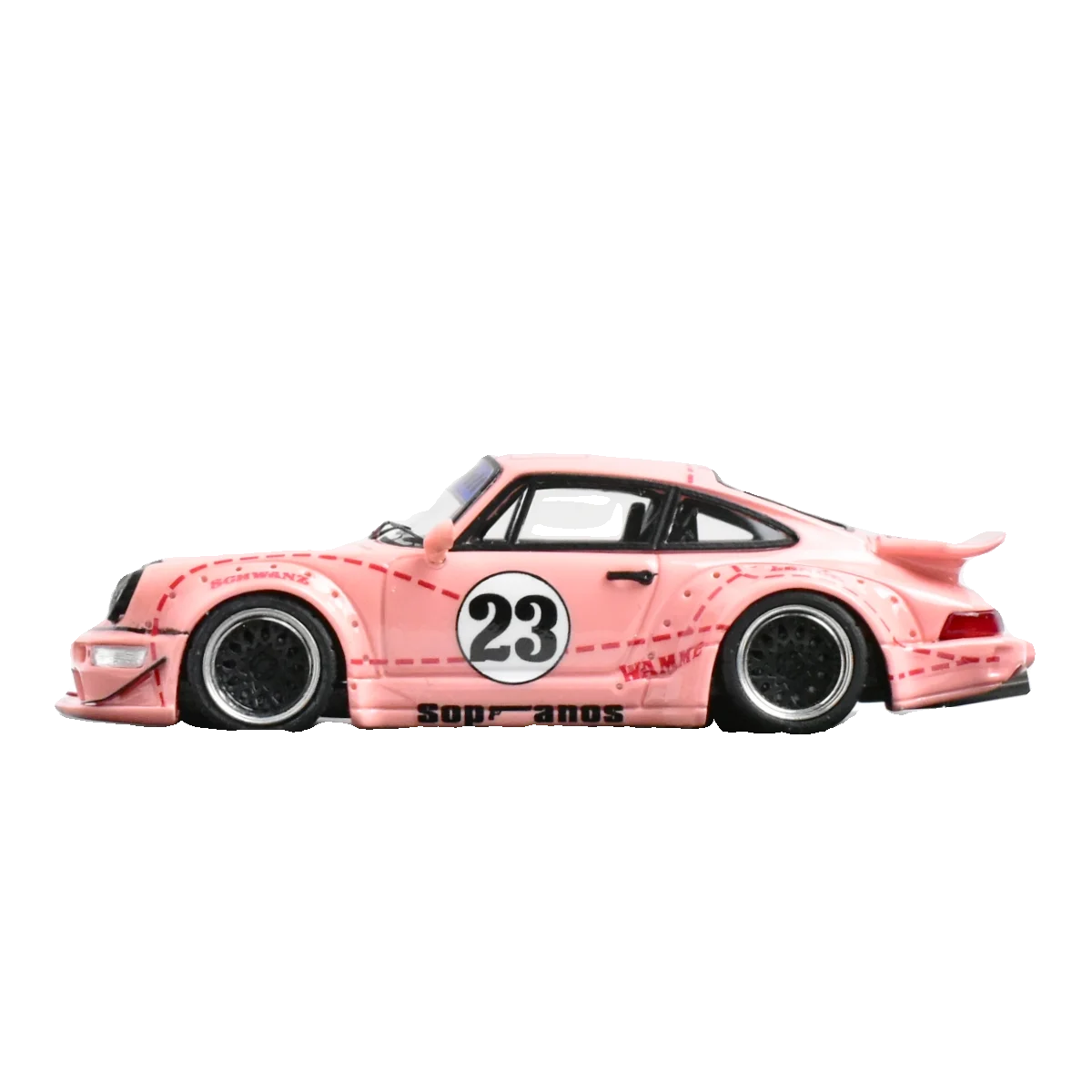 Фото Stance Hunters SH 1:64 Взрослые хобби 964 RWB литая под давлением модель автомобиля из смолы №1