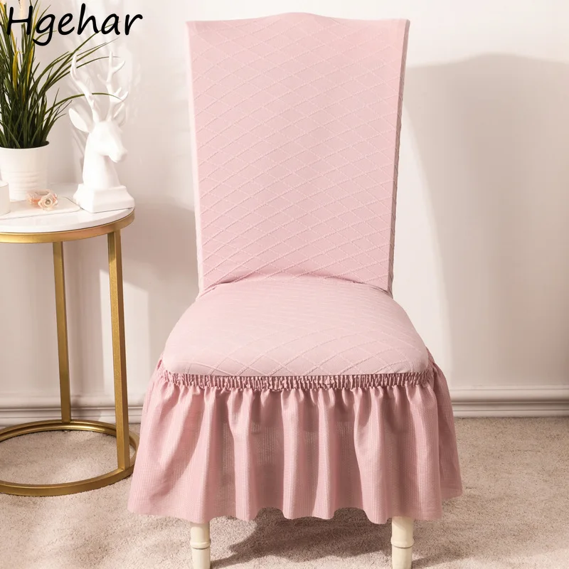 

Оборки чехол на стул антигрязный дизайн банкет однотонный Элегантный 10 цветов эластичный Ретро Ins модное повседневное украшение для дома о...