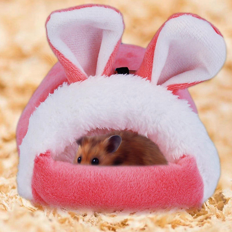 Новый хлопковый хомяк теплый зимний съемное гнездо милое Amazon Honeybush летающая