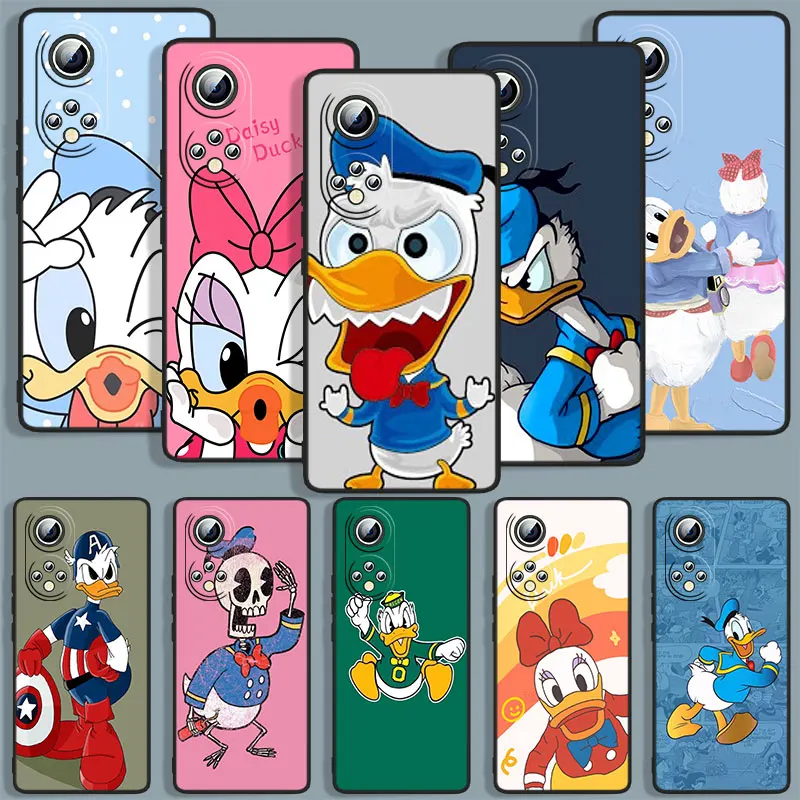 

Donald Duck Phone Case For Huawei Honor 7A 7C 7S 8 8A 8C 8X 9 9A 9C 9X 9S Pro Prime MAX Lite Black Funda Cover Soft Back Capa