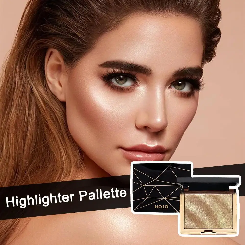 

3Colors Facial Highlighter Makeup Palette Face Lasting Glow Brighten Contour Shimmer Powder 3D Illuminator Highlight Cosmetics