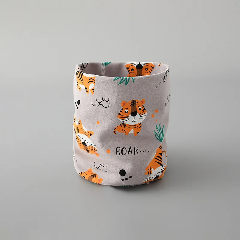 

9 Colors Outdoor Windproof Face Bandana Mask Children Cotton Scarf Stars Printed Snood Collar Scarves Neck Warmer