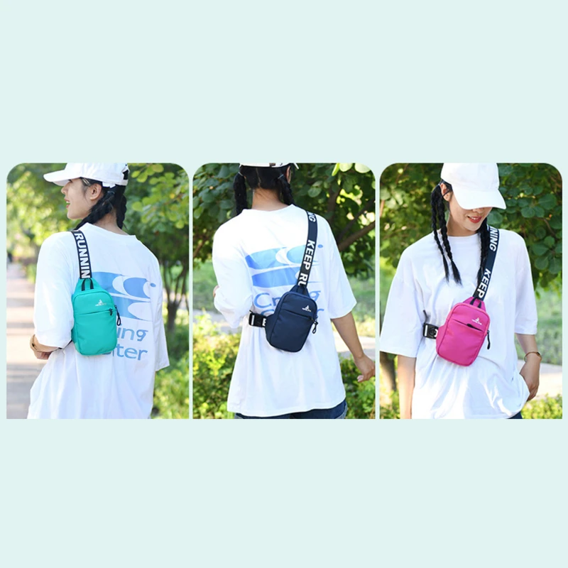 Уличная спортивная нагрудная сумка маленький рюкзак на одно плечо мужской