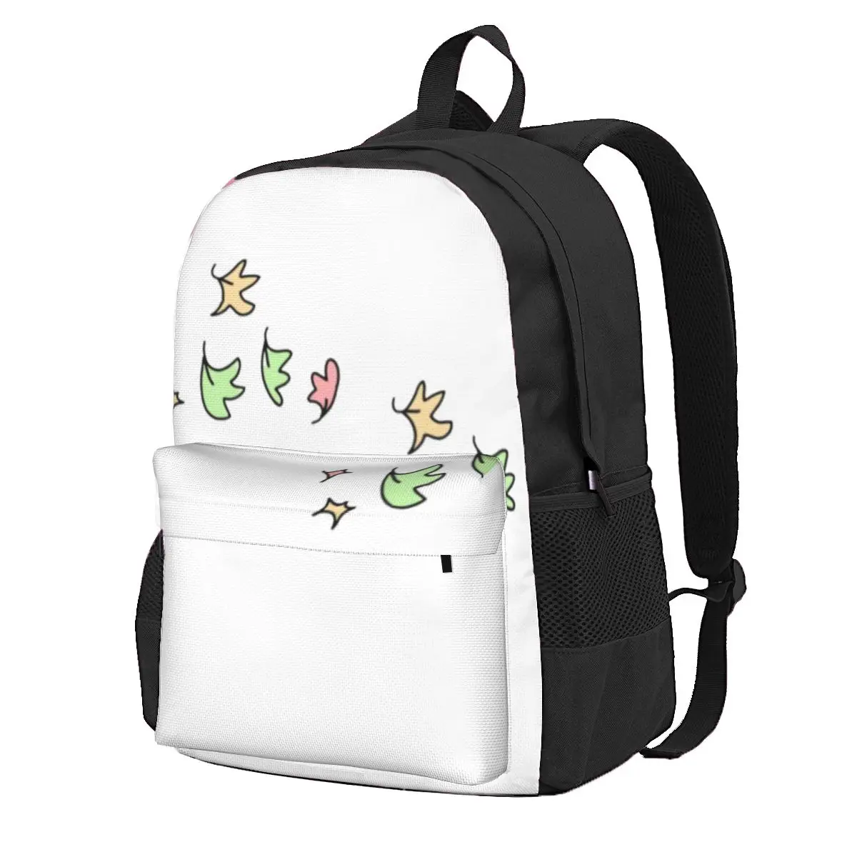 

Heartstopper Flying Leaves Backpack Charlie and Nick Hi novel Outdoor Backpacks Leisure High School Bags Design Pattern Rucksack