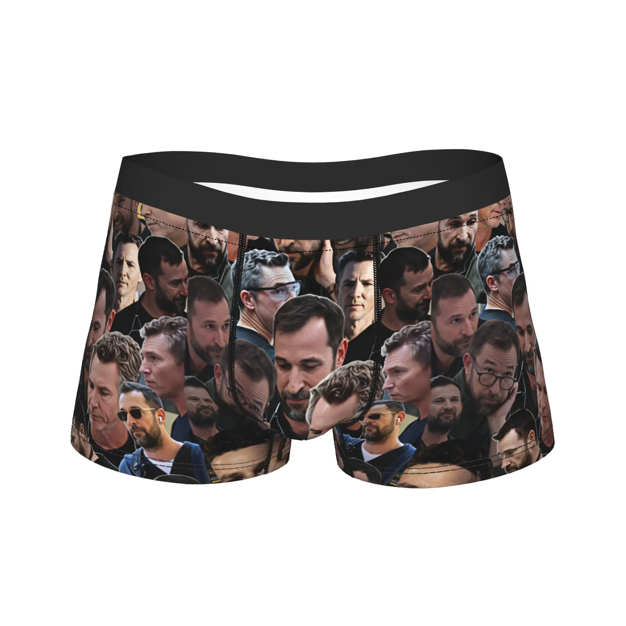 Фото Мужские трусы-боксеры The Pitt Dr. Jack Abbott Trunk 3D Pouch: Горячая распродажа, индивидуальный дизайн, сексуальные, мягкие, большие размеры №3