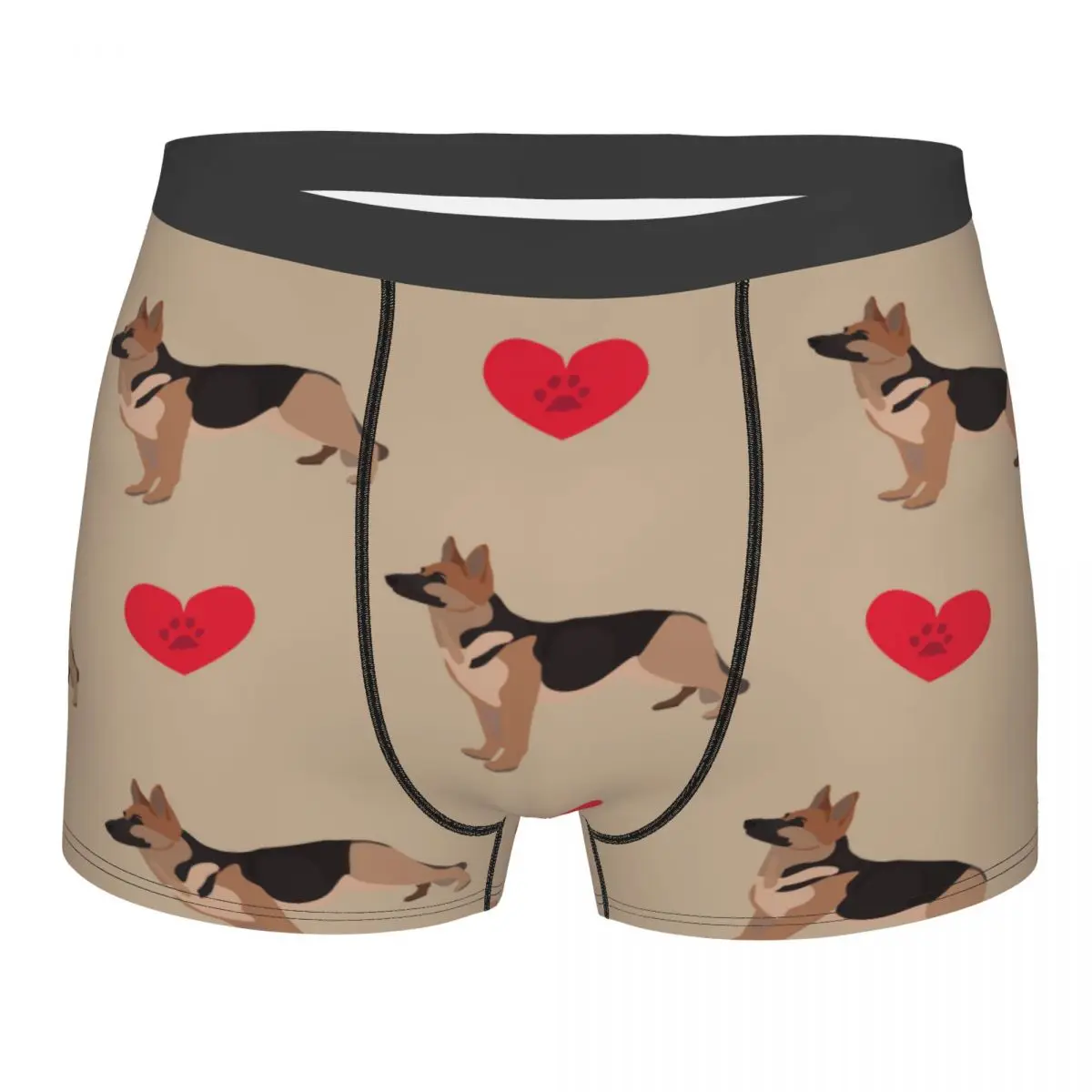 Мужские трусы мужское нижнее белье боксеры Трусы для собак немецкой овчарки с
