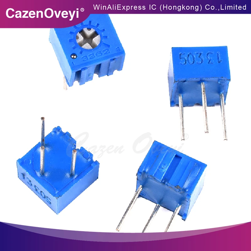 10 шт. 3362P регулируемый потенциометр 100R (101)