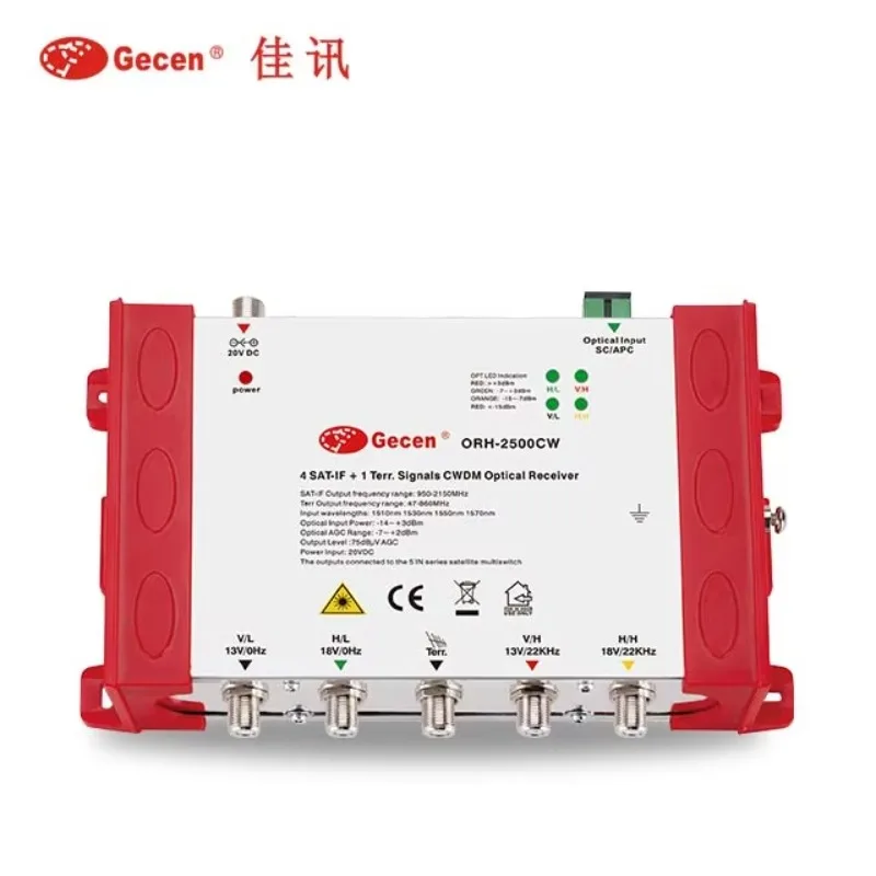 Фото ORH‑2500CW Gecen FTTH Quattro Приемник сигнала