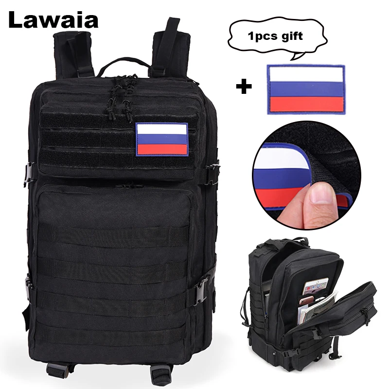 Lawaia Trekking Backpack 30L/50L Outdoor Sport Camping Hunting Backpack Tactical Backpack Military Backpack Military Rucksack