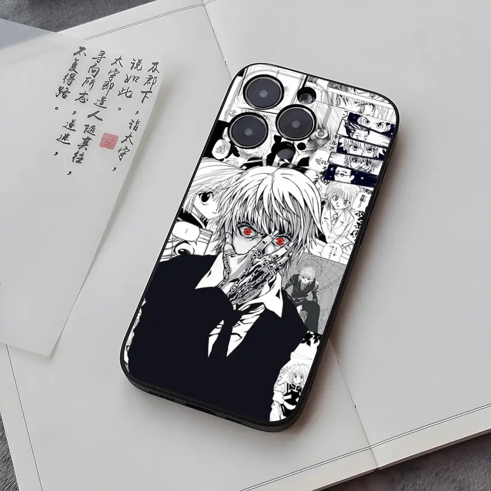 Чехол для телефона Hxh Hunter x License iphone 16 Pro Max 15 11 13 14 Xs Mini Xr X 7 Plus Shell Coque