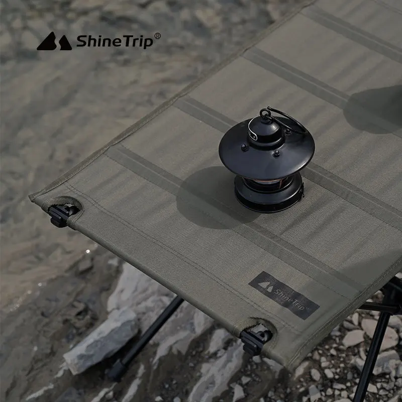ShineTrip-Outdoor складной стол из алюминиевого сплава сумка для хранения в кемпинге