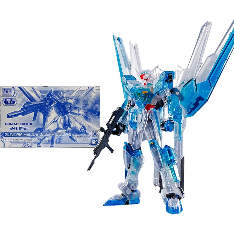 Anime Pb Limited Hg 1/144 Gundam Helios Clear Color Action Figures Toys Gifts For Children