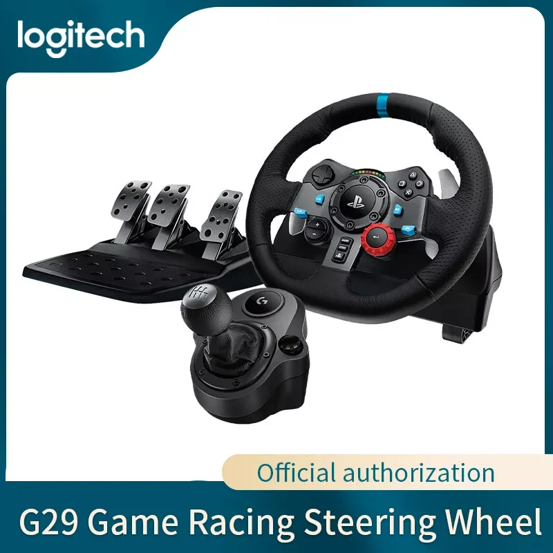

G29 игровой рулевой гоночный симулятор рулевое колесо с ПК/PS4 обратная связь рычаг рулевого тормоза