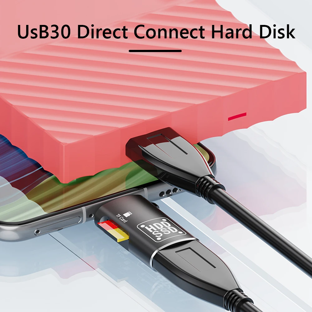 Устройство для чтения карт памяти USB 3 0 Type-C на 5 Гбит/с