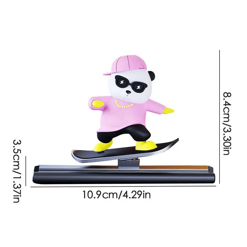 Временная парковочная карта для скейтбординга медведь салон автомобиля номер