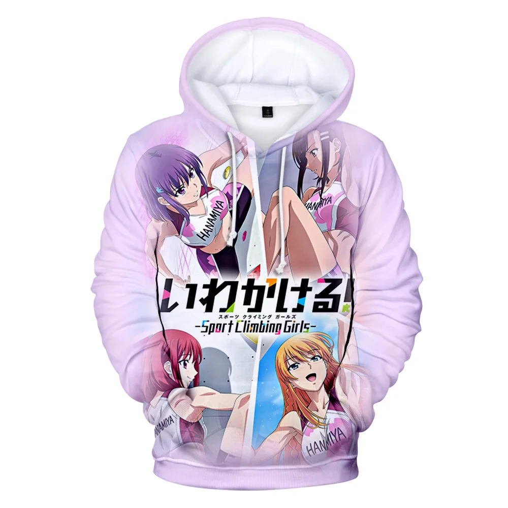 

Classic Anime Sport Climbing Girls 3D Printed Hoodies Sweatshirts Men/Women Comfortable Sweatshirt Adult/Child Casual Pullovers