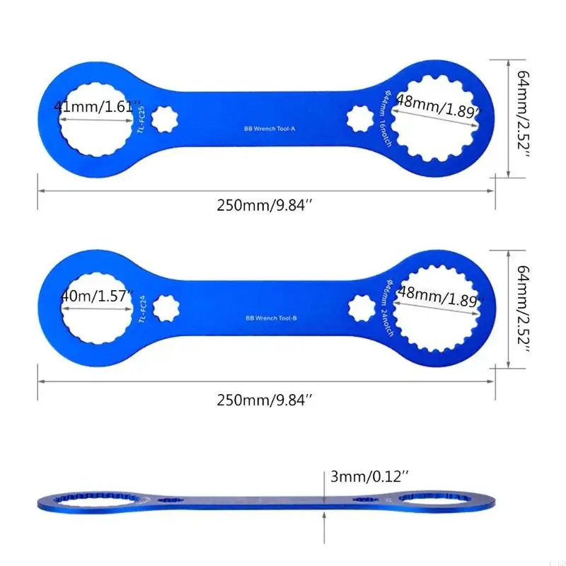 K1KD 2 шт. Dub Нижний ключ Интегрированный набор Многофункциональный инструмент для
