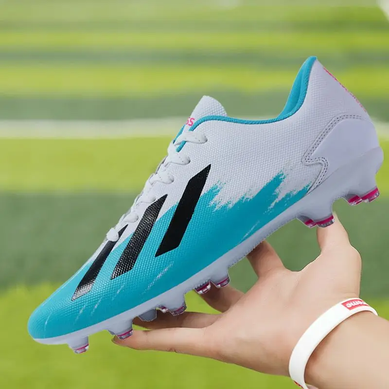

C Luo Yuanyang Messi Football Shoes Men's Adult Broken Nail TF Children's Football Shoes Student Training Shoes Non slip