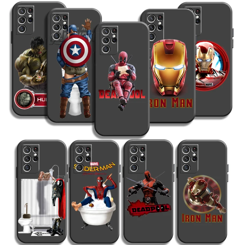 

Marvel Avengers Phone Cases For Samsung Galaxy A21S A31 A72 A52 A71 A51 5G A42 5G A20 A21 A22 4G A22 5G A20 A32 5G A11 Soft TPU