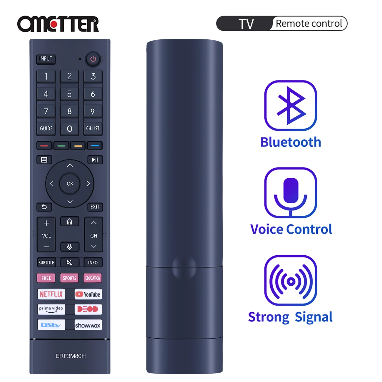 

Original ERF3M80H Voice Smart TV Remote Control For Hisense ULED 4K