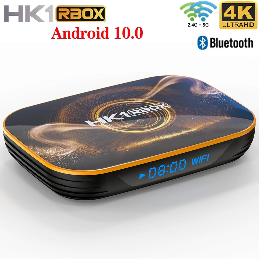 

Приставка Смарт-ТВ HK1 RBOX R1, Android 11,0, 4 + 32/64 ГБ, USB 1080