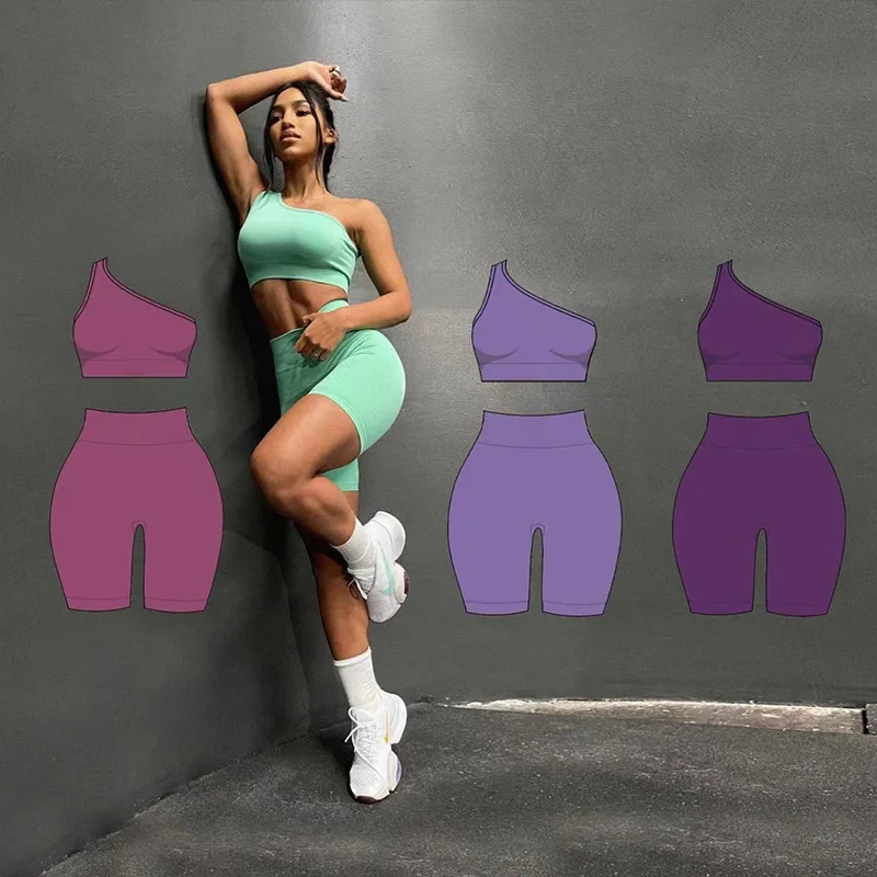

2/3/5PCS Seamless Yoga Set Women Gym Legging Fitness Suits Crop Top High Waist Running Workout Bra Cropped Wear Sports Set