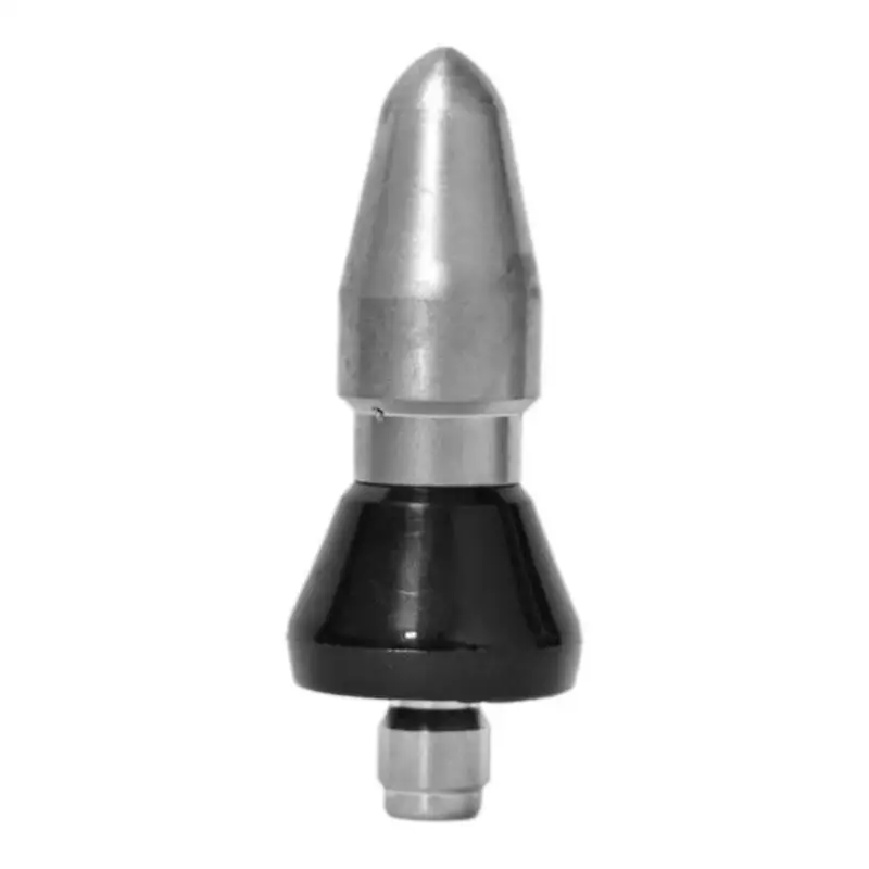 

Pressure Washer Nozzle Stainless Steel Drain Clog Remover Sewer Pipe Dredging And Cleaning Tools Drain Jetter Hose Nozzle Used