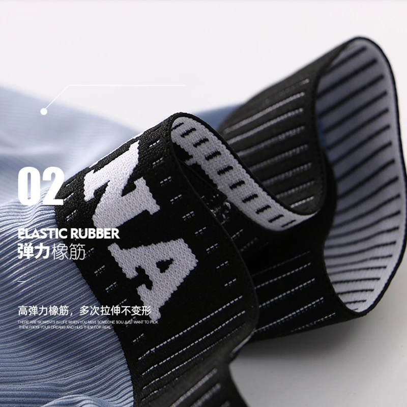 4PCS Boxer Male Panties Men's Underwear Boxers Breathable Sexy Man Boxer Solid Underpants Comfortable BoxerShorts Lot Wholesale